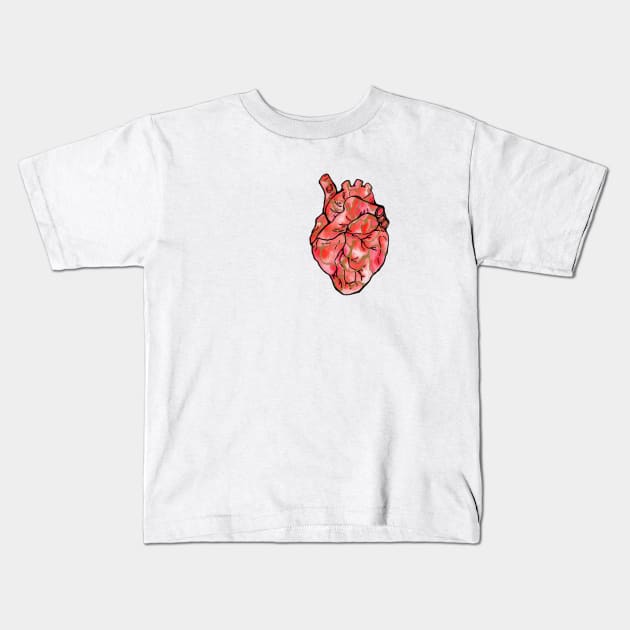 Mended Heart Kids T-Shirt by AlstonArt